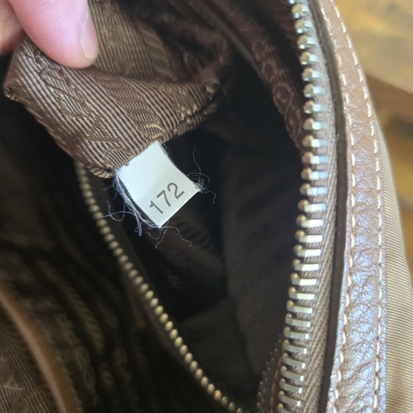 Prada Brown Shoulder Bag with COA - Picture 7 of 11